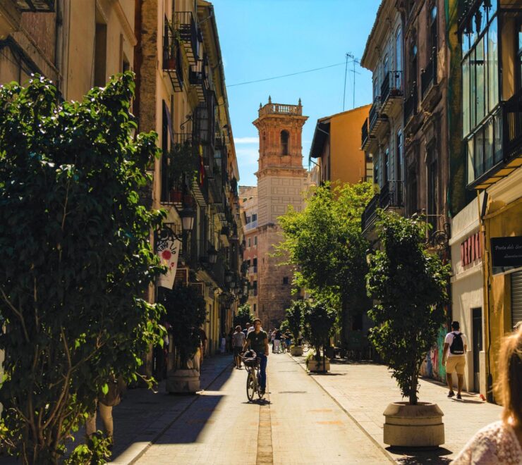 Street in Valencia