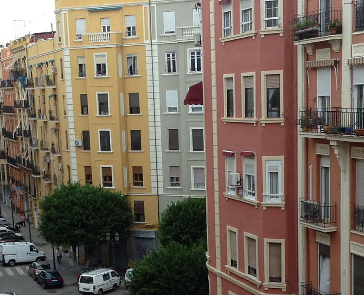 street in Valencia