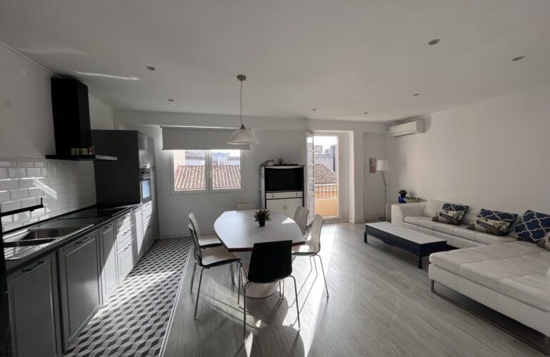 apartment for rent in valencia livingroom